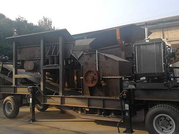 广西新型移动破碎机设计