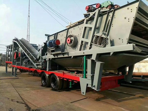 甘肃轮式移动破碎机站价格