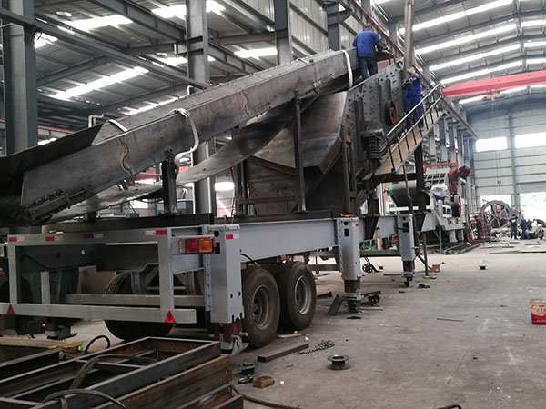 辽宁鄂破重锤破碎机移动式破碎站