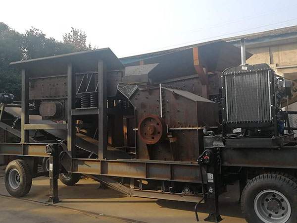甘肃移动碎石机重锤破碎机出租