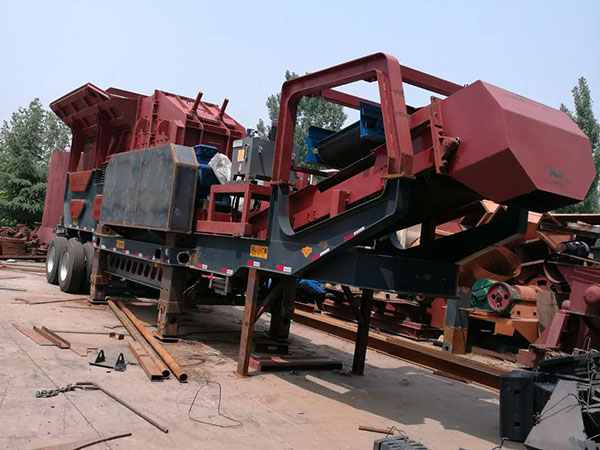 重庆美斯达移动破碎机求租