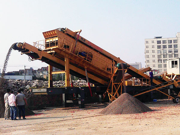 移动破碎机设备