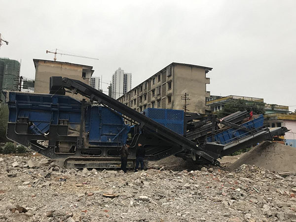 二手移动破碎机