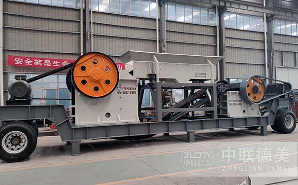 移动式破碎站