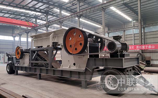 移动式破碎站